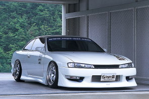 ings =イングスエアロ、ings-N-SPEC-SILVIA S14後期タイプ２、激安